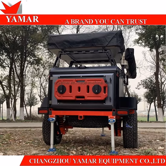 캠핑 트레일러/하드 쉘 루프 텐트 캠핑카 트레일러