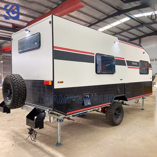 호주 표준 럭셔리 오프로드 캠핑 트레일러 캠핑카 여행 트레일러